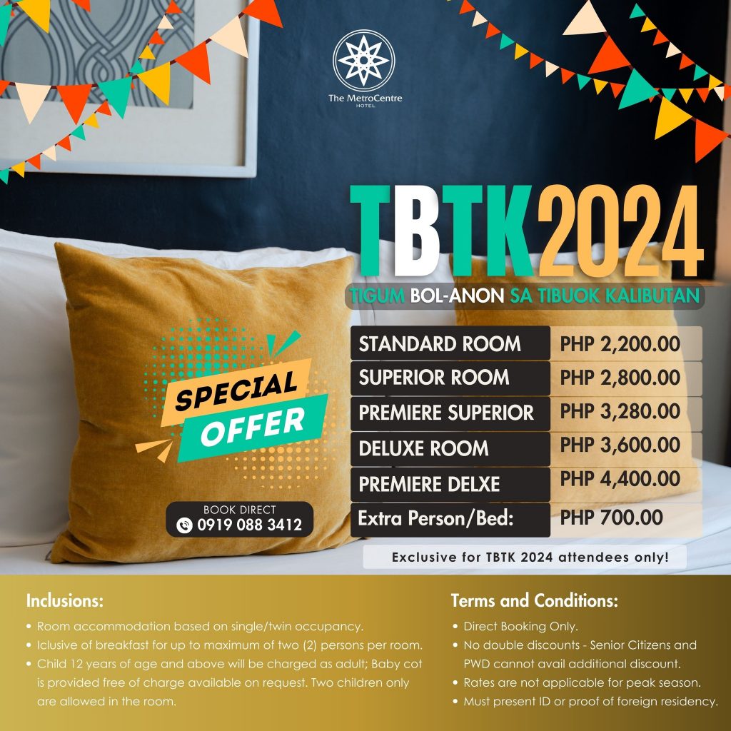 Instagram post from metrocentrehotelbohol. This post is in position 13.
